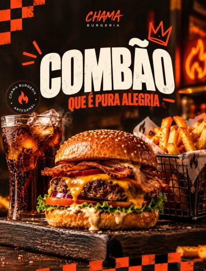 Post Chama Burgeria: combão